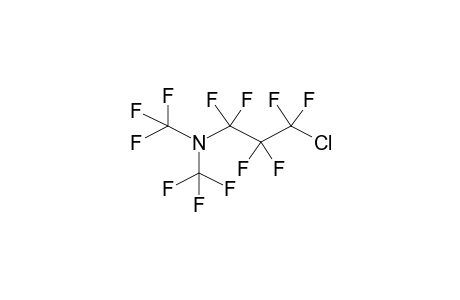 DI(TRIFLUOROMETHYL)(3-CHLOROHEXAFLUOROPROPYL)AMINE