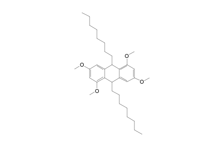 1,3,5,7-TETRAMETHOXY-9,10-(DIOCT-1-YL)-9,10-DIHYDROANTHRACENE