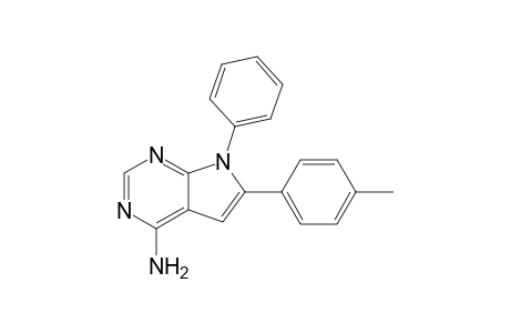 7-Phenyl-6-p-tolyl-7H-pyrrolo[2,3-d]pyrimidin4-amine