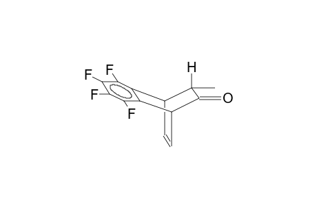 5-KETO-6-EXO-METHYL-2,3-TETRAFLUOROBENZOBICYCLO[2.2.2]OCTA-2,7-DIENE