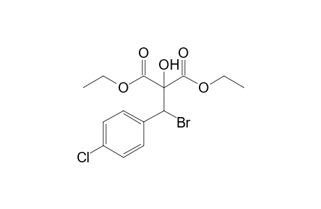 1-(4'-Chlorophenyl)-1-bromo-2,2-bis(ethoxycarbonyl)-2-hydroxyethane