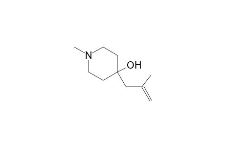 4-Piperidinol, 1-methyl-4-(2-methyl-2-propenyl)-