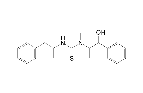 1-(beta-HYDROXY-alpha-METHYLPHENETHYL)-1-METHYL-3-(alpha-METHYLPHENETHYL)-2-THIOUREA