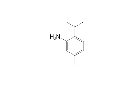 Benzenamine, 5-methyl-2-(1-methylethyl)-