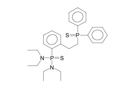 1-(DIPHENYLTHIOPHOSPHORYL)-2-(2-BIS(DIETHYLAMINO)THIOPHOSPHORYL)PHENYL)ETHANE