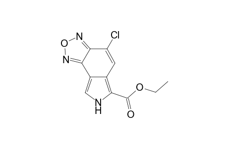 Ethyl 7-chloro-oxadiazolobenzo[4,5-c]pyrrole-1-carboxylate