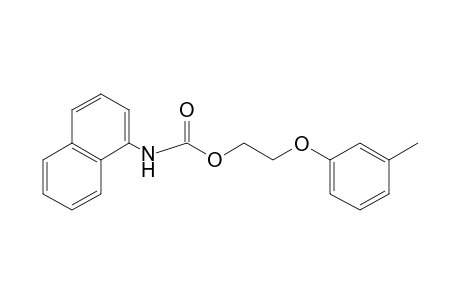 1-NAPHTHALENECARBAMIC ACID, 2-/M- TOLYLOXY/ETHYL ESTER