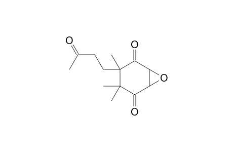 1-Benzoxirene-2,5-dione, 4-(3-oxobutyl)hexahydro-3,3,4-trimethyl