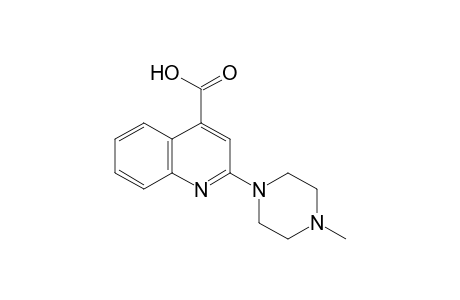 Quinoline-4-carboxylic acid, 2-(4-methyl-1-piperazino)-