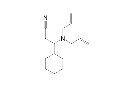 3-CYCLOHEXYL-3-DIALLYLAMINOPROPIONITRILE