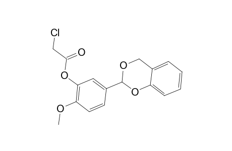 5-(4H-1,3-Benzodioxin-2-yl)-2-methoxyphenyl chloroacetate