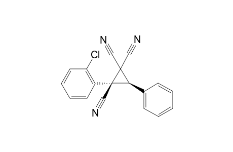 (2R,3S)-2-(2-Chlorophenyl)-3-phenylcyclopropane-1,1,2-tricarbonitrile