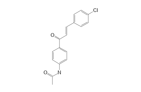 N-[4-[(2E)-3-(4-CHLOROPHENYL)-PROP-2-ENOYL]-PHENYL]-ACETAMIDE