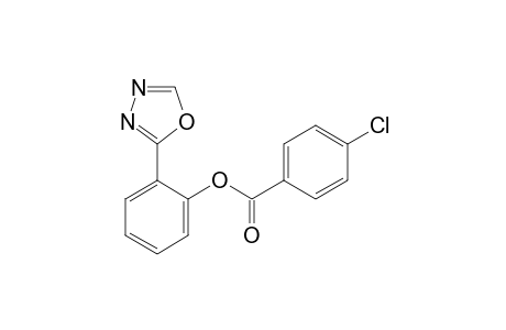 o-(1,3,4-oxadiazol-2-yl)phenol, p-chlorobenzoate (ester)