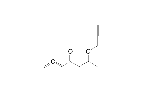 6-( 2'-Propynyloxy)-1,2-heptadien-4-one