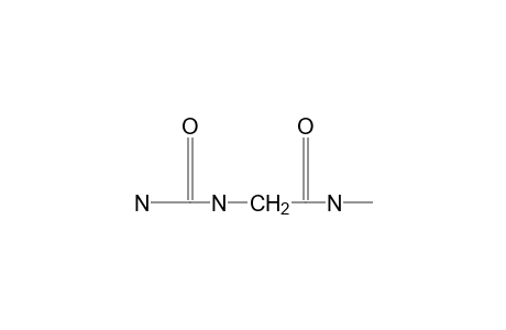 [(METHYLCARBAMOYL)METHYL]UREA