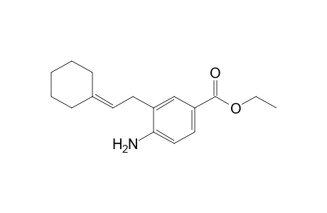 Ethyl 2-(2-Cyclohexylidenethyl)aniline-4-carboxylate