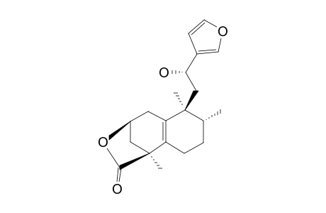 15,16-EPOXY-12S-HYDROXY-ENT-HALIMA-5(10),13(16),14-TRIEN-18,2-BETA-OLIDE