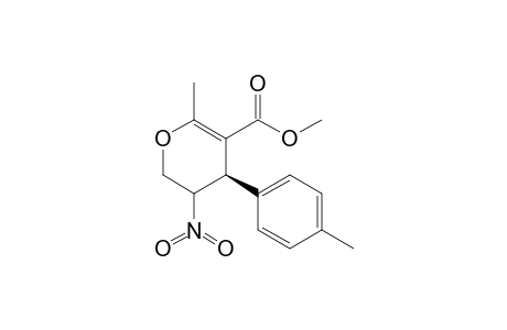 Methyl (4R)-6-Methyl-3-nitro-4-(p-tolyl)-3,4-dihydro-2H-pyran-5-carboxylate