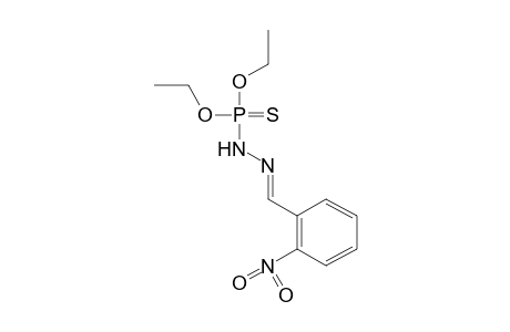 2-(o-NITROBENZYLIDENE)PHOSPHOROTHIOIC HYDRAZIDE, O,O-DIETHYL ESTER