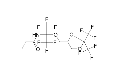 Propionamide, N-[1-(2,2-bistrifluoromethyl-[1,3]dioxolan-4-ylmethoxy)-2,2,2-trifluoro-1-trifluoromethylethyl]-