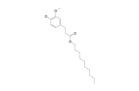 DIHYDROFERULIC_ACID_DECYLESTER