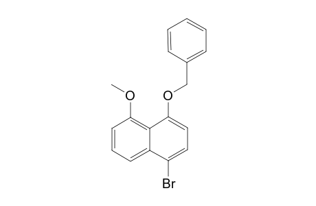 1-(Benzyloxy)-4-bromo-1-hydroxy-8-methoxynaphthalene