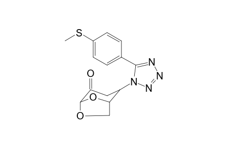 2-[5-(4-methylsulfanylphenyl)-1,2,3,4-tetrazol-1-yl]-6,8-dioxabicyclo[3.2.1]octan-4-one