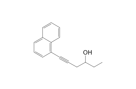 6-(1'-Naphthyl)hex-5-yn-3-ol