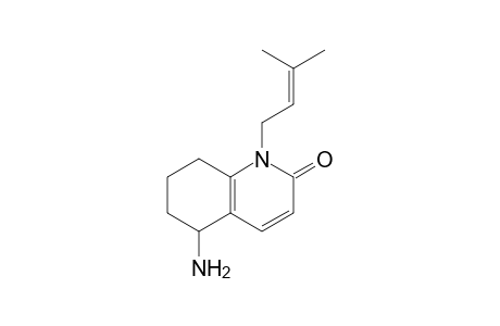 5-amino-1-(3-methylbut-2-enyl)-5,6,7,8-tetrahydroquinolin-2-one