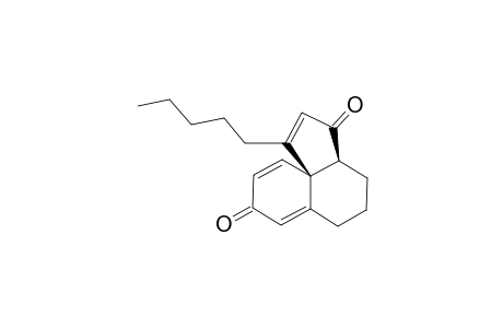 (3AR*,10AR*)-1-PENTYL-3,3A,4,5,6,8-HEXAHYDROCYCLOPENTA[D]-NAPHTHALENE-3,8-DIONE