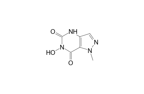 6-hydroxy-1-methyl-1H-pyrazolo[4,3-d]pyrimidine-5,7(4H,6H)-dione