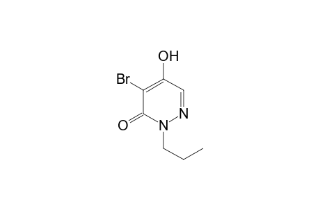 1-propyl-5-bromo-4-hydroxypyridazin-6-one