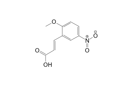 2-Propenoic acid, 3-(2-methoxy-5-nitrophenyl)-