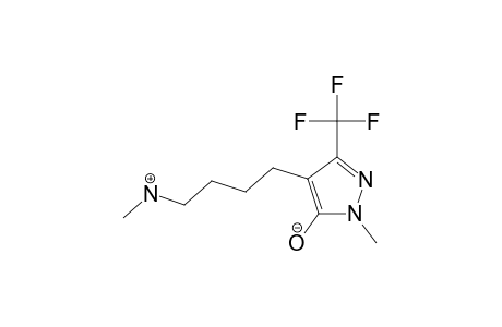 4-(4-METHYLAMINOBUTYL)-5-HYDROXY-1-METHYL-3-TRIFLUOROMETHYLPYRAZOLE