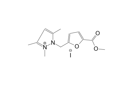 1-{[5-(methoxycarbonyl)-2-furyl]methyl}-2,3,5-trimethyl-1H-pyrazol-2-ium iodide