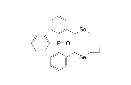 5-Phenyl-5,12,13,14,15,17-hexahydro-10H-5.lammada.5-dibenzo[c,f][1,9,5]diselenaphosphacyclotridecin-5-one