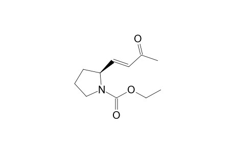 (2S)-2-[(E)-3-ketobut-1-enyl]pyrrolidine-1-carboxylic acid ethyl ester