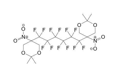 2,9-BIS(HYDROXYMETHYL)-2,9-DINITRO-3,3,4,4,5,5,6,6,7,7,8,8-DODECAFLUORODECANE-1,10-DIOL DIACETONIDE