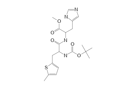 (2S-(R*,R*))-N-(2-(((1,1-DIMETHYL)-ETHOXYCARBONYL)-AMINO)-3-(5-METHYL-2-THIENYL)-1-OXOPROPYL)-HISTIDINE_METHYLESTER