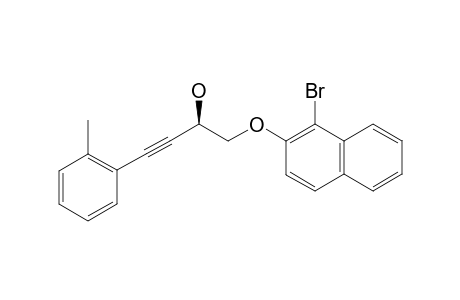 1-(1-BROMONAPHTH-2-YLOXY)-4-(2-METHYLPHENYL)-BUT-3-YN-2-OL