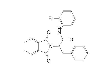 N-(2-bromophenyl)-2-(1,3-dioxo-1,3-dihydro-2H-isoindol-2-yl)-3-phenylpropanamide