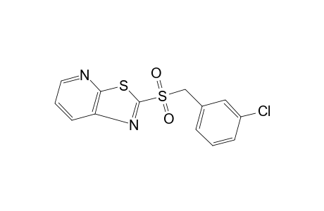 2-[(m-CHLOROBENZYL)SULFONYL]THIAZOLO[5,4-b]PYRIDINE