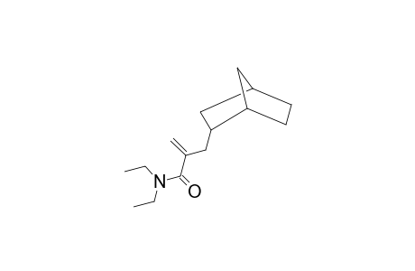 PROPANOIC ACID AMIDE, 3-(BICYCLO[2.2.1]HEPT-2-YL)-2-METHYLEN-, N,N-DIETHYL-