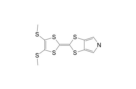 2-[4,5-BIS-(METHYLTHIO)-1,3-DITHIOLE-2-YLIDEN]-(1,3)-DITHIOLO-[4,5-C]-PYRROLE