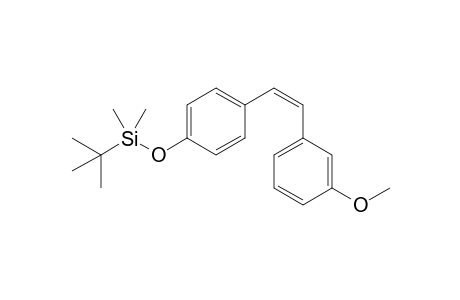 (Z)-4-(TERT.-BUTYLDIMETHYLSILYLOXY)-3'-METHOXYSTILBENE