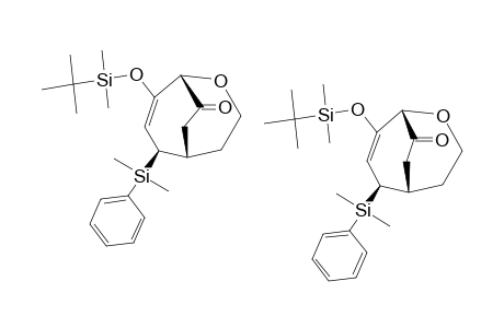 8-(TERT.-BUTYLDIMETHYLSILOXY)-6-DIMETHYLPHENYLSILYL-2-OXABICYCLO-[3.3.2]-DEC-7-EN-9-ONE