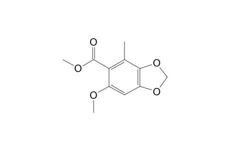 6-METHOXY-2-METHYL-3,4-METHYLENEDIOXYBENZOATE