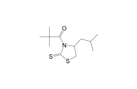 1-(4-isobutyl-2-thioxo-thiazolidin-3-yl)-2,2-dimethyl-propan-1-one