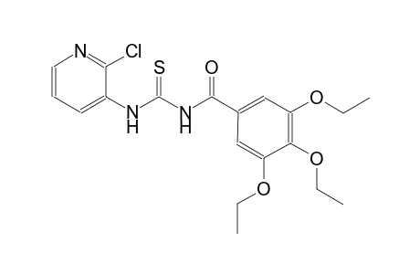 N-(2-chloro-3-pyridinyl)-N'-(3,4,5-triethoxybenzoyl)thiourea